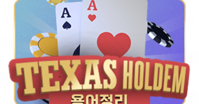 텍사스홀덤용어정리