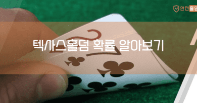 텍사스홀덤확률