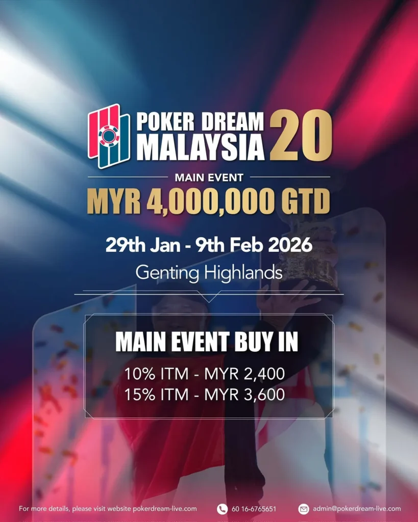 poker dream 20 malaysia