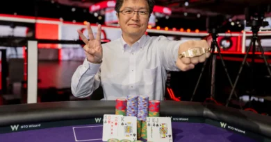 “은퇴 직전이었다”…나오야 키하라, 3일 만에 또 우승하며 WSOP 역사 6번째 위업 나오야 키하라