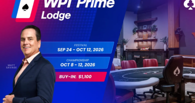 WPT 프라임 로지 2026 대회 포스터