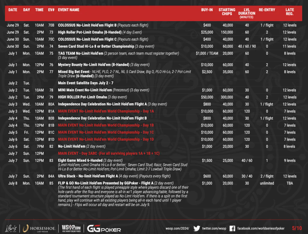 wsop-2024-대회일정5