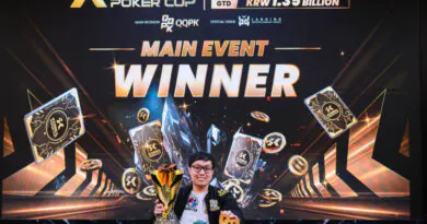 천룡 웡-코리아 포커컵
