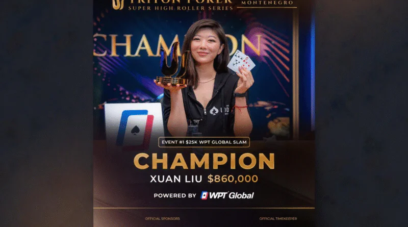 쉬안 리우-트리톤포커-우승