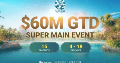 WSOP-파라다이스-2025-일정