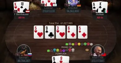 WSOP-AA파켓-폴드