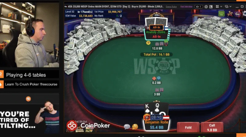 벤자민 롤레-WSOP