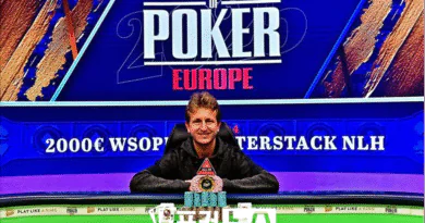 줄리아노 벤디넬리-WSOP-유럽